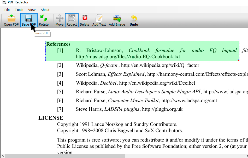 see redacted pdf files online